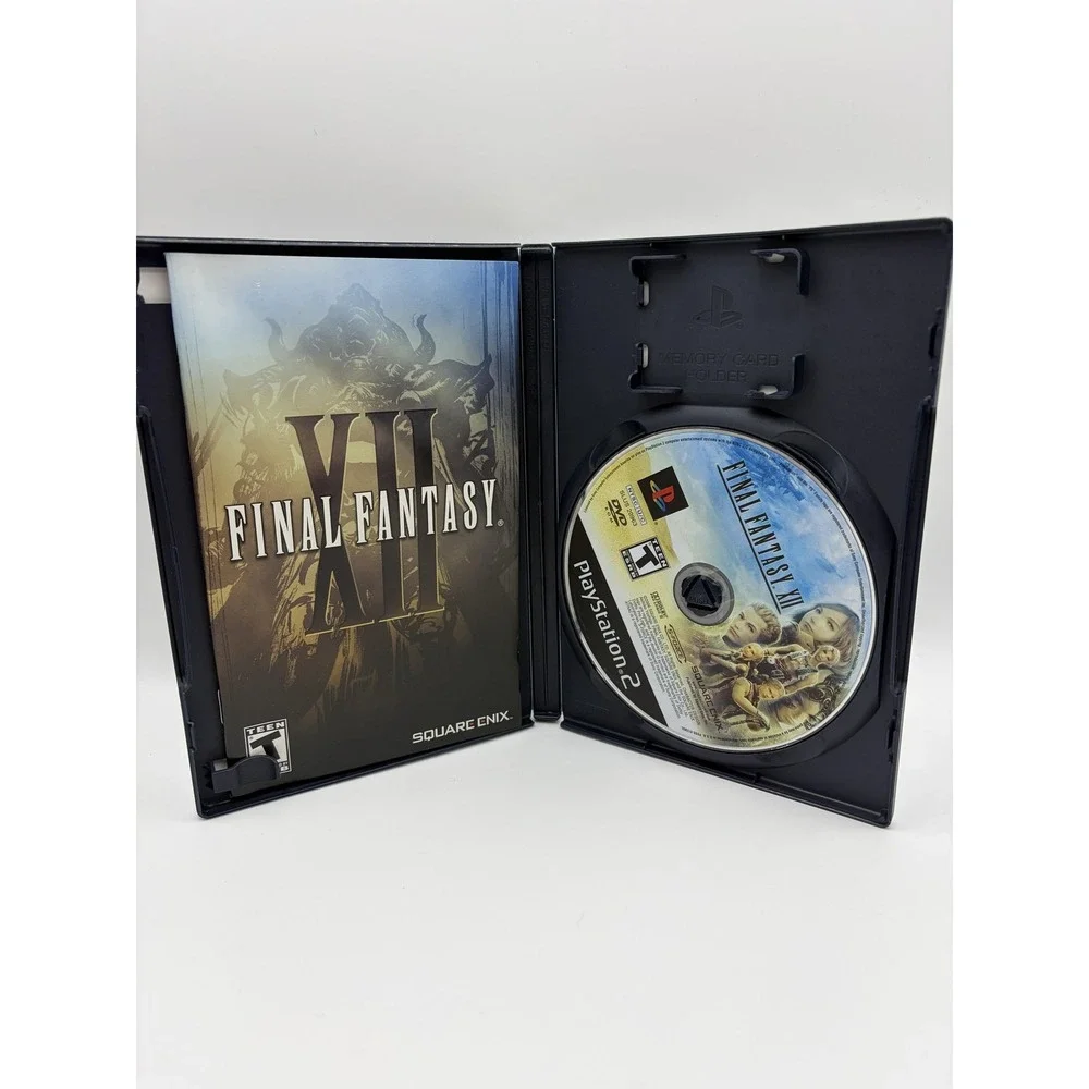 Final Fantasy XII Sony PlayStation 2 PS2 Game CIB T Square Enix NTSC 2006 RPG
